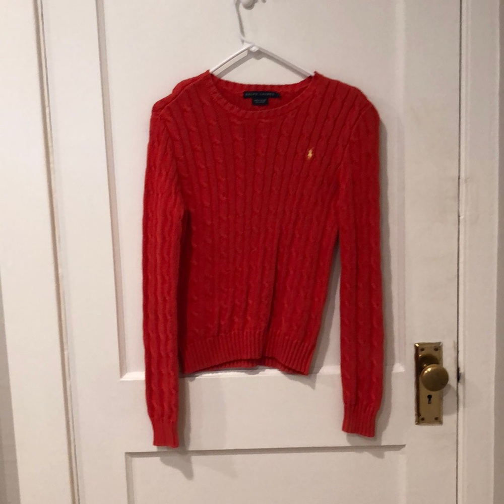 Ralph Lauren cable knit sweater!